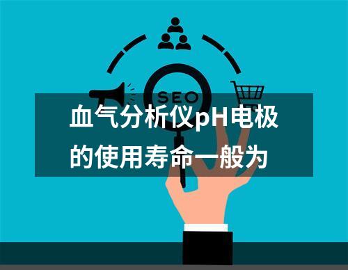 血气分析仪pH电极的使用寿命一般为