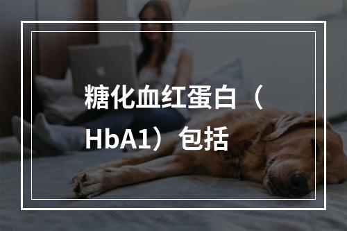 糖化血红蛋白（HbA1）包括