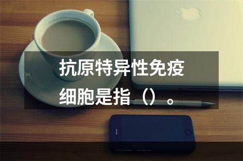 抗原特异性免疫细胞是指（）。