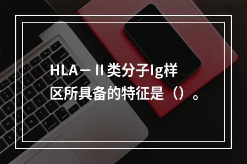 HLA－Ⅱ类分子Ig样区所具备的特征是（）。