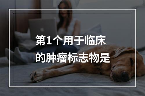 第1个用于临床的肿瘤标志物是