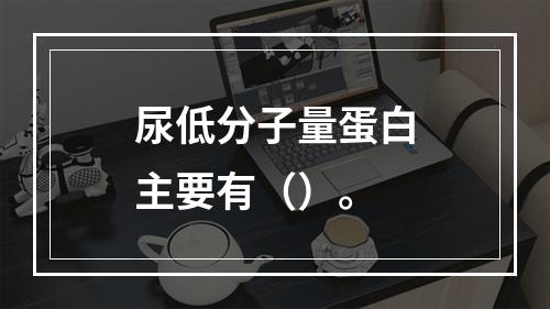 尿低分子量蛋白主要有（）。