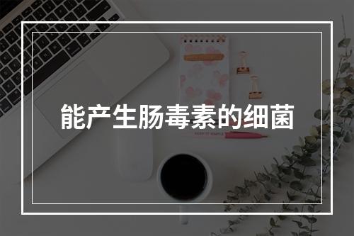 能产生肠毒素的细菌