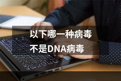 以下哪一种病毒不是DNA病毒