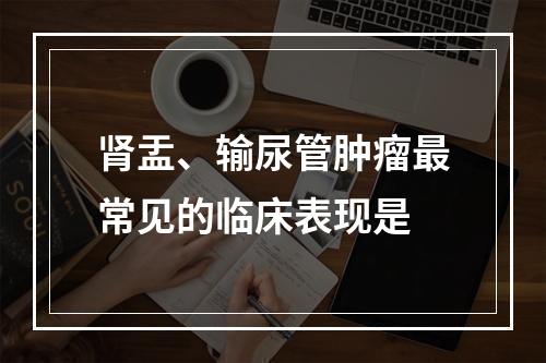 肾盂、输尿管肿瘤最常见的临床表现是