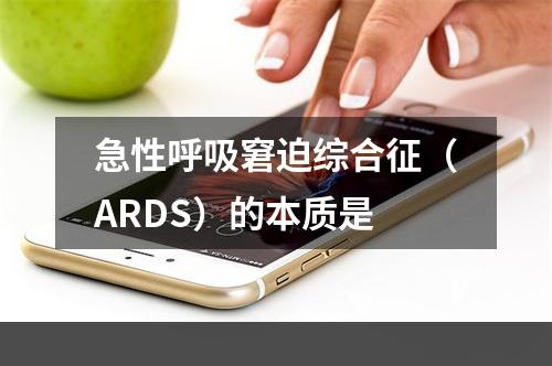 急性呼吸窘迫综合征（ARDS）的本质是