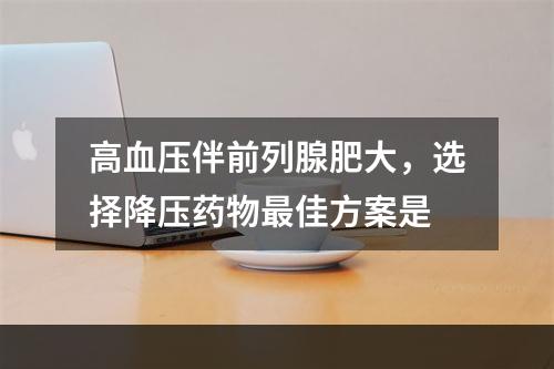 高血压伴前列腺肥大，选择降压药物最佳方案是