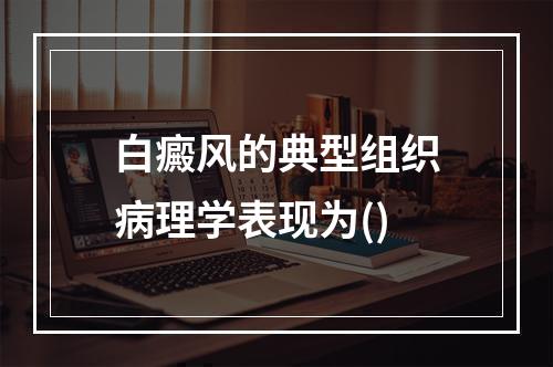 白癜风的典型组织病理学表现为()