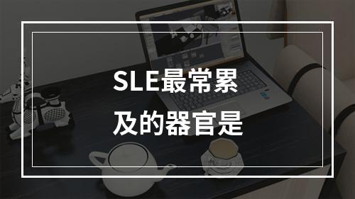 SLE最常累及的器官是