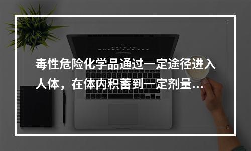 毒性危险化学品通过一定途径进入人体，在体内积蓄到一定剂量后就