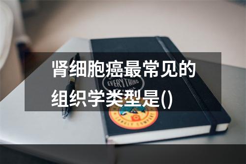 肾细胞癌最常见的组织学类型是()