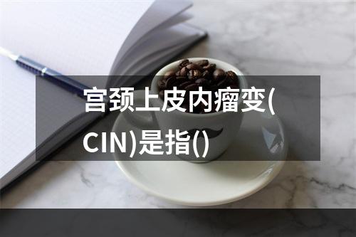 宫颈上皮内瘤变(CIN)是指()