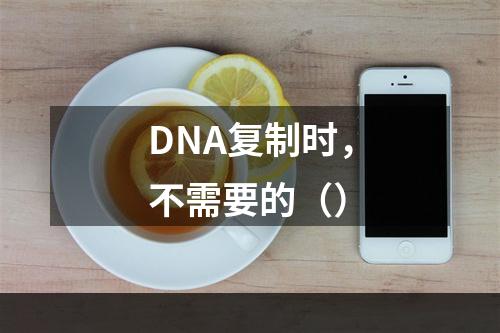 DNA复制时，不需要的（）