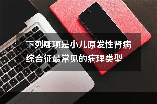 下列哪项是小儿原发性肾病综合征最常见的病理类型