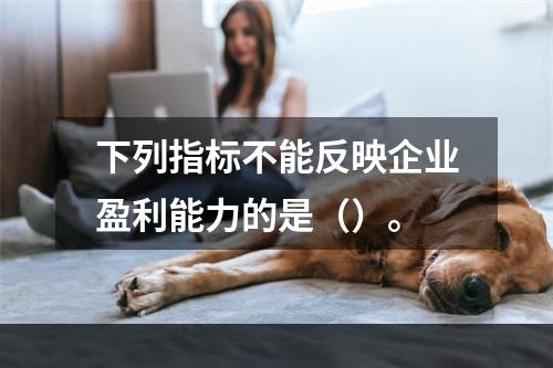 下列指标不能反映企业盈利能力的是（）。