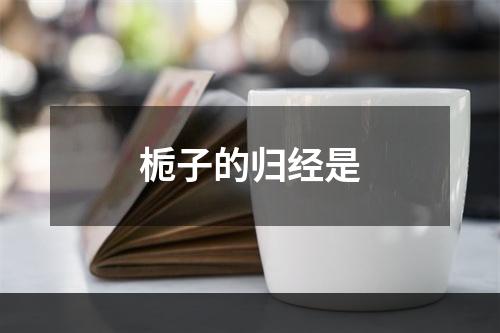 栀子的归经是