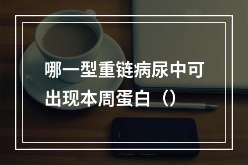 哪一型重链病尿中可出现本周蛋白（）