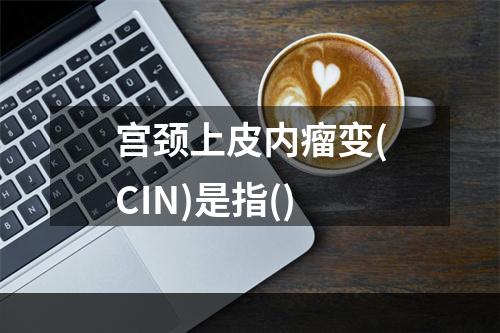 宫颈上皮内瘤变(CIN)是指()