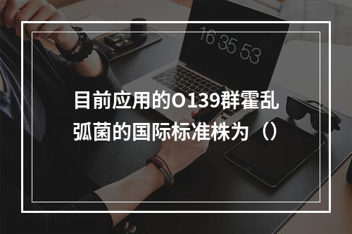 目前应用的O139群霍乱弧菌的国际标准株为（）