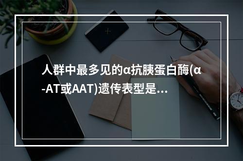 人群中最多见的α抗胰蛋白酶(α-AT或AAT)遗传表型是()