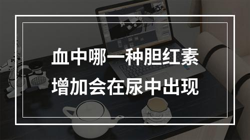 血中哪一种胆红素增加会在尿中出现