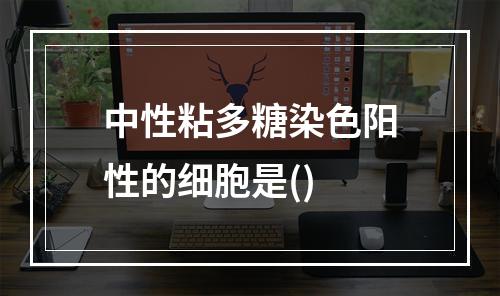 中性粘多糖染色阳性的细胞是()