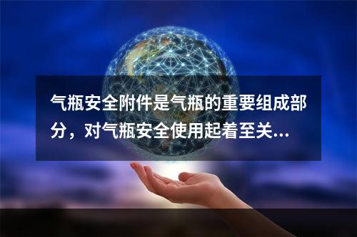 气瓶安全附件是气瓶的重要组成部分，对气瓶安全使用起着至关重要