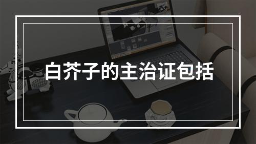 白芥子的主治证包括