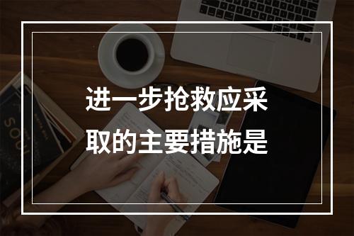 进一步抢救应采取的主要措施是