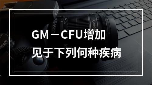 GM－CFU增加见于下列何种疾病