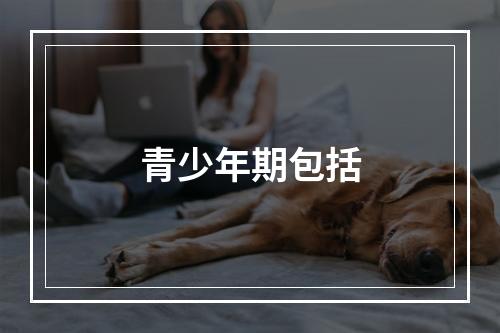 青少年期包括