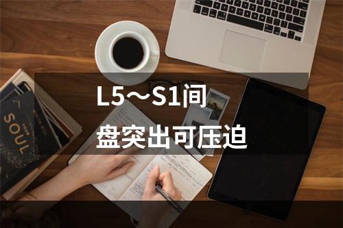 L5～S1间盘突出可压迫