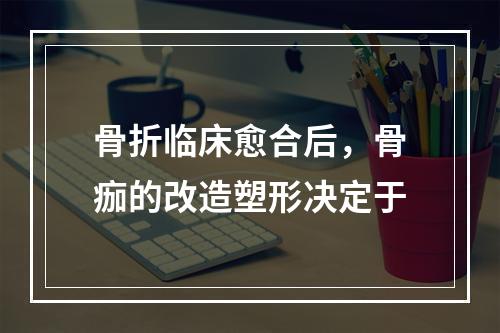 骨折临床愈合后，骨痂的改造塑形决定于