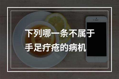 下列哪一条不属于手足疔疮的病机