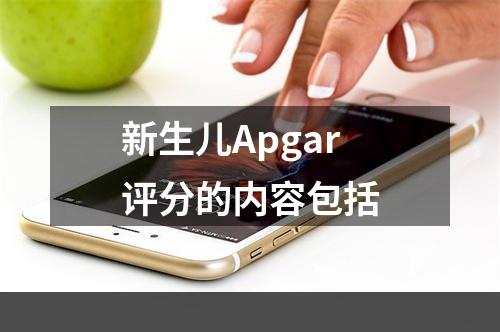 新生儿Apgar评分的内容包括