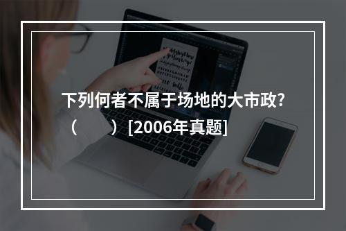 下列何者不属于场地的大市政?（　　）[2006年真题]