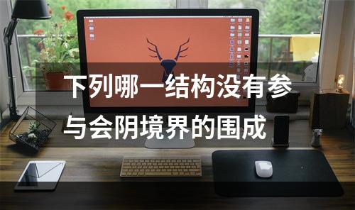 下列哪一结构没有参与会阴境界的围成