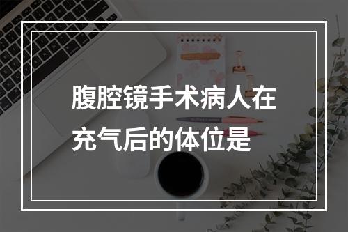 腹腔镜手术病人在充气后的体位是