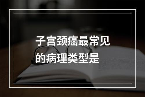 子宫颈癌最常见的病理类型是