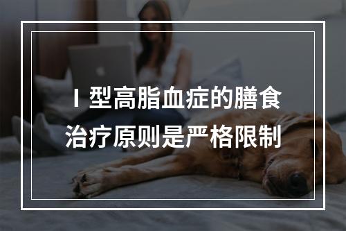 Ⅰ型高脂血症的膳食治疗原则是严格限制