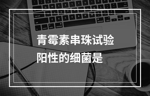 青霉素串珠试验阳性的细菌是