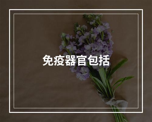 免疫器官包括