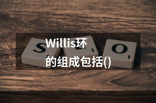 Willis环的组成包括()