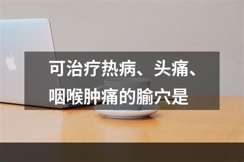 可治疗热病、头痛、咽喉肿痛的腧穴是