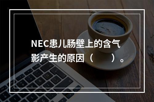 NEC患儿肠壁上的含气影产生的原因（　　）。