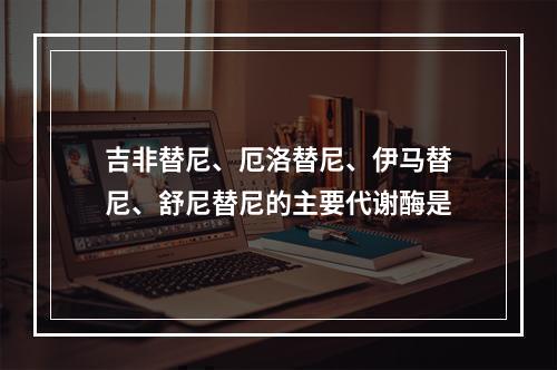 吉非替尼、厄洛替尼、伊马替尼、舒尼替尼的主要代谢酶是