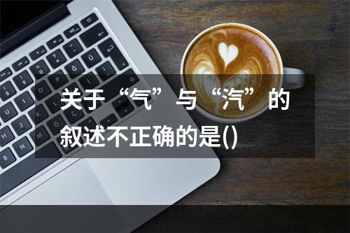 关于“气”与“汽”的叙述不正确的是()