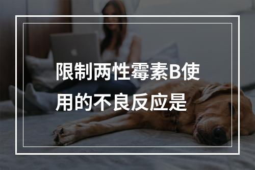 限制两性霉素B使用的不良反应是