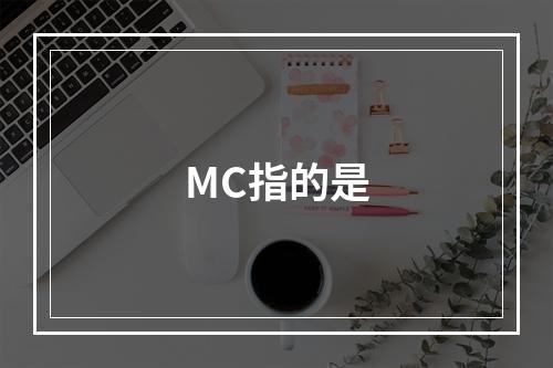 MC指的是