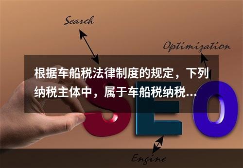 根据车船税法律制度的规定，下列纳税主体中，属于车船税纳税人的